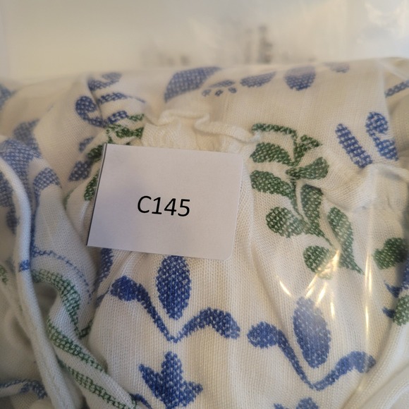 SAYLOR Womens Gracey Floral Puff Sleeve Dress Size XS White Sundress Prairie - Picture 10 of 10